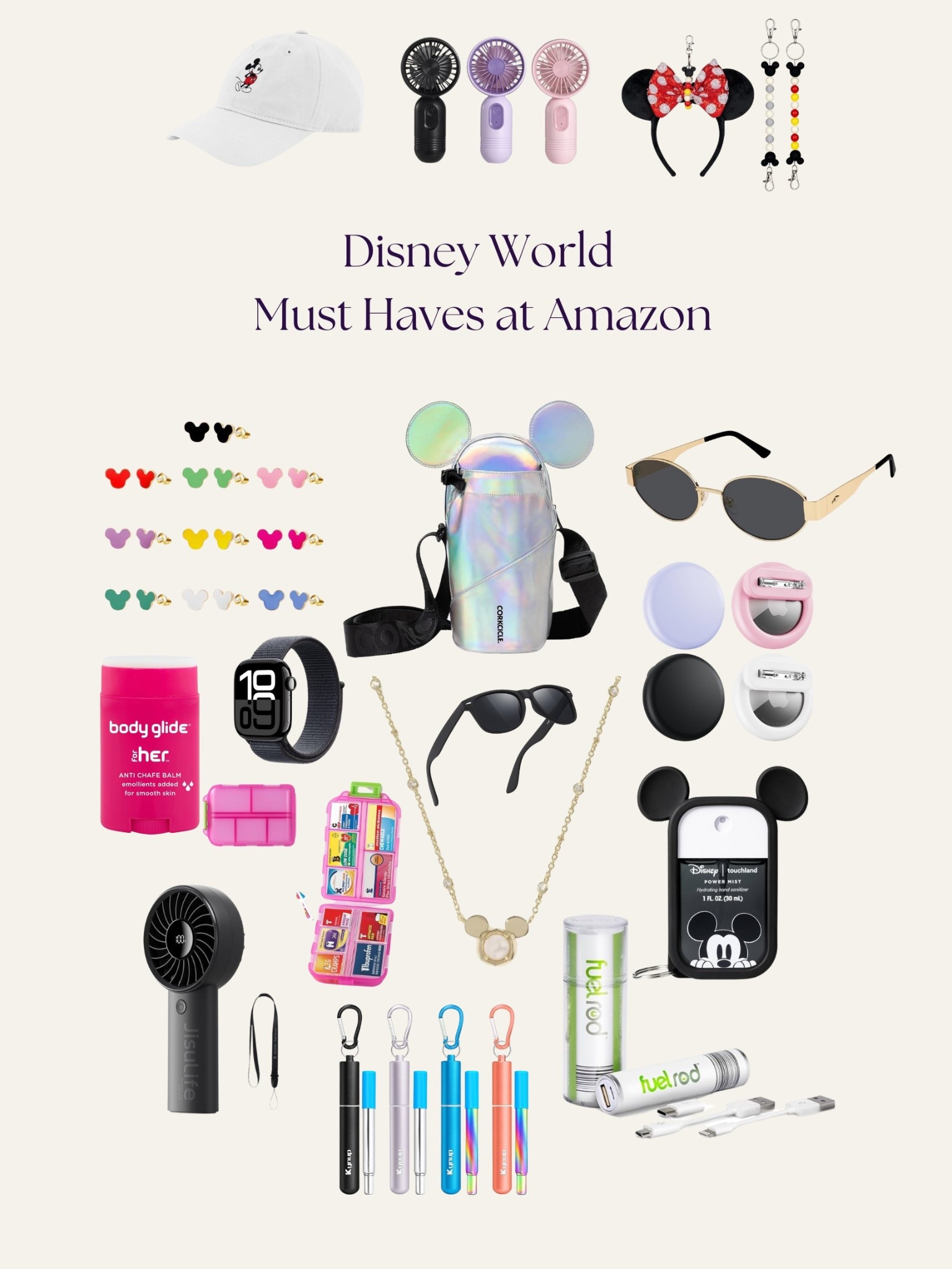 ✨ Disney World must-haves all from Amazon! From cooling fans and anti-chafe balm to the cutest Minnie ears and accessories, these essentials will make your park days so much easier (and way more fun). Everything is linked so you’re ready for your next magical trip! ✨
.
Amazon finds, Disneyland essentials, Disney world essentials, Disney world must haves, Disney trip, Disney amazon finds, Amazon Disney trip, Amazon disney haul, Disney accessories, Mickey Mouse accessories, disney mom, disney diaper bag must haves, Disney bag essentials, Disney backpack must haves, magic kingdom, Epcot, women’s sunglasses, dcl, Disney cruise essentials, Epcot outfits 

#LTKFamily #LTKFindsUnder50 #LTKTravel
