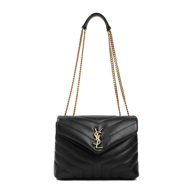SAINT LAURENT  LEATHER LOULOU BAG | Baltini