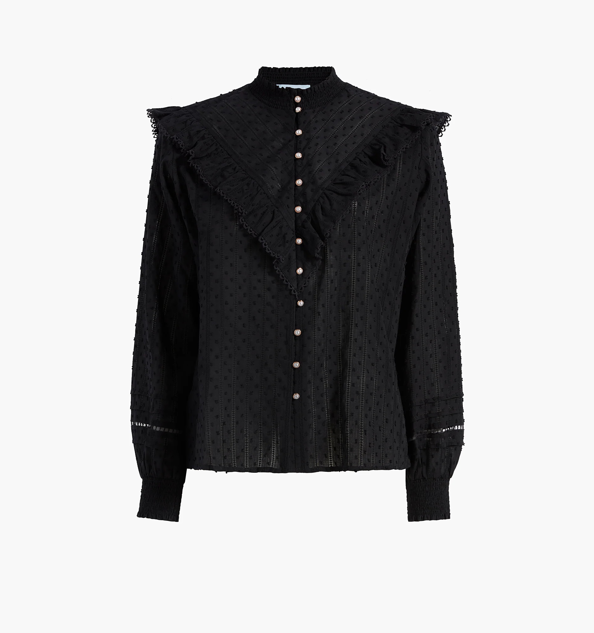 Gabriella wears a size XS in the Black Dot | Hill House Home US