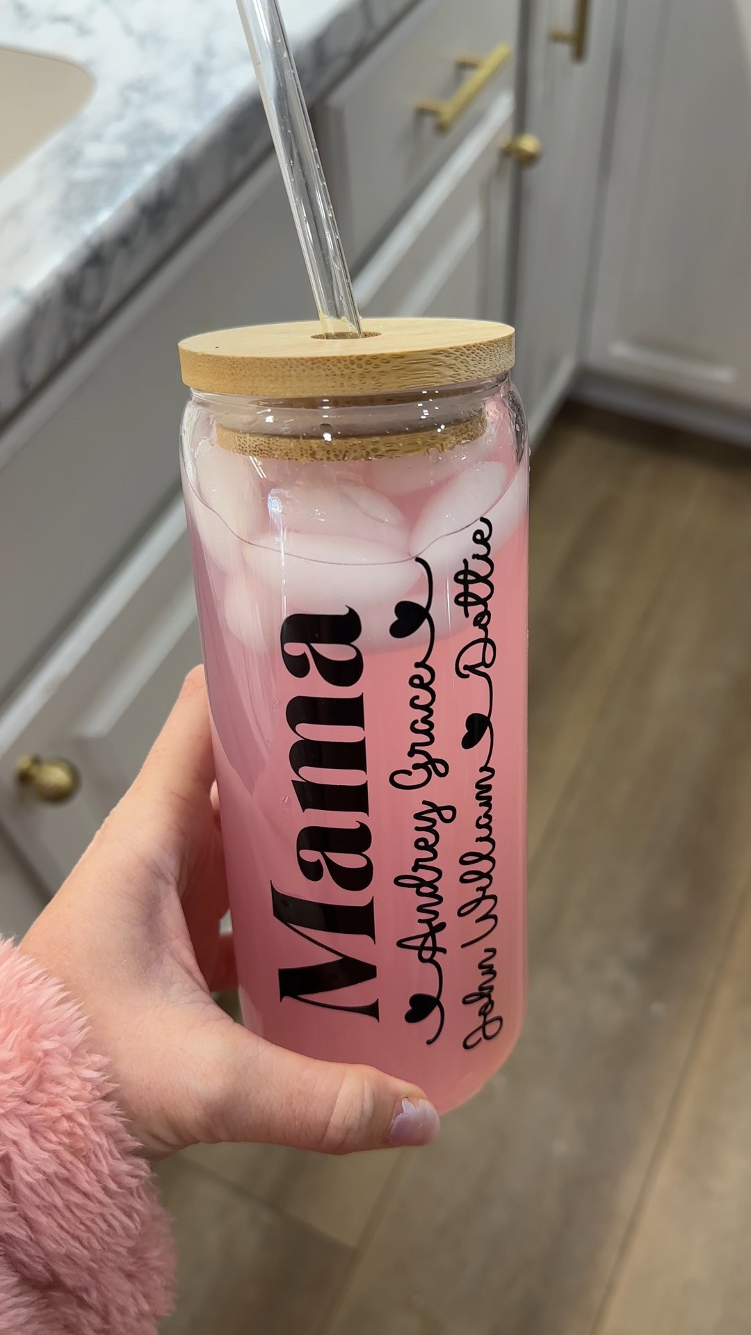 Cute valentines gift idea! Love this personalized iced coffee Tumblr with Momma and kids names! Perfect for My favorite! ♥️ electrolytes drink to hydrate-my all-time favorite flavor is raspberry and cherry limeade. 

#LTKfitnessgoals #LTKdayinmylife #LTKValentine
