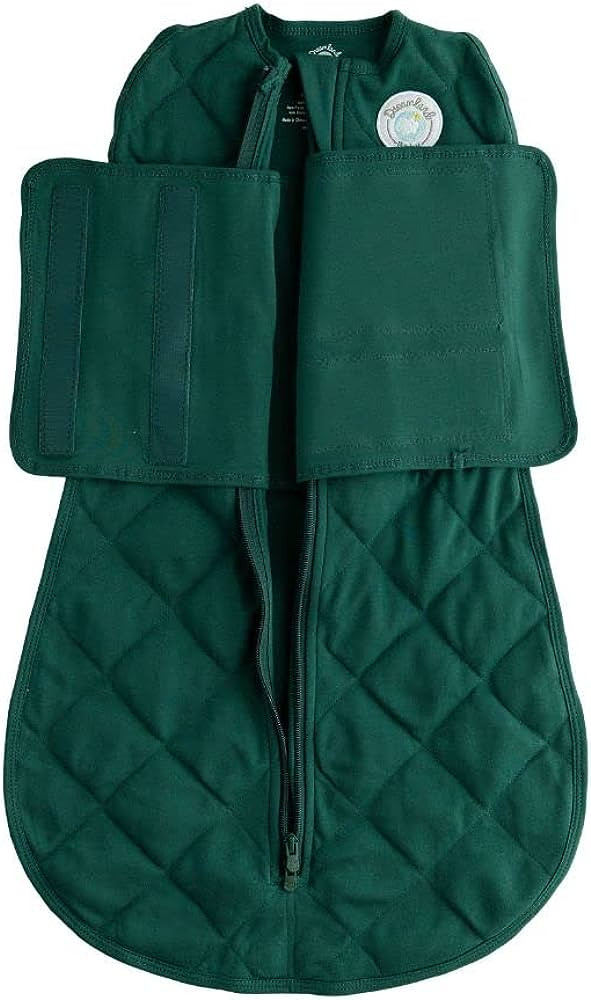 Dreamland Baby Sleep Swaddle | Gently Weighted Sleep Swaddles 100% Natural Cotton 2-Way Zipper Ma... | Amazon (US)