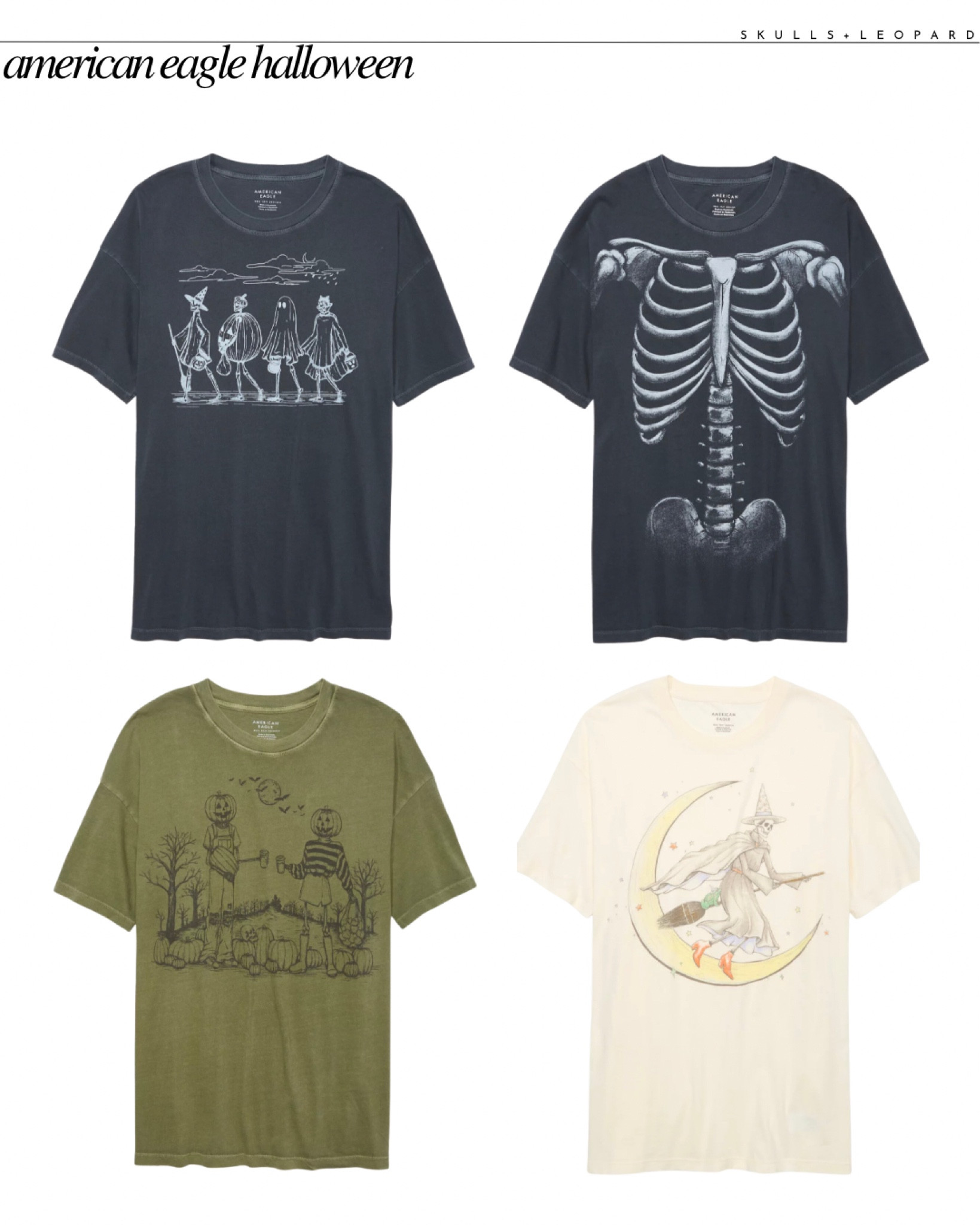 American eagle Halloween graphic t shirts! 

LTK Halloween. Halloween shirt 

#LTKsalealert #LTKSeasonal #LTKstyletip