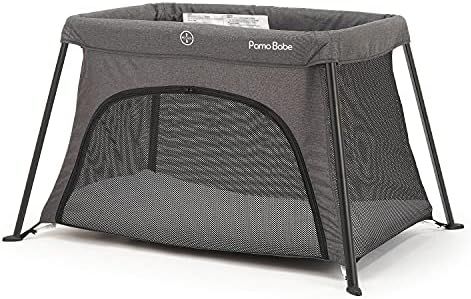 Lightweight Foldable Travel Crib, Portable Play Yard with Carry Bag for Infant Toddler Newborn(Gr... | Amazon (US)
