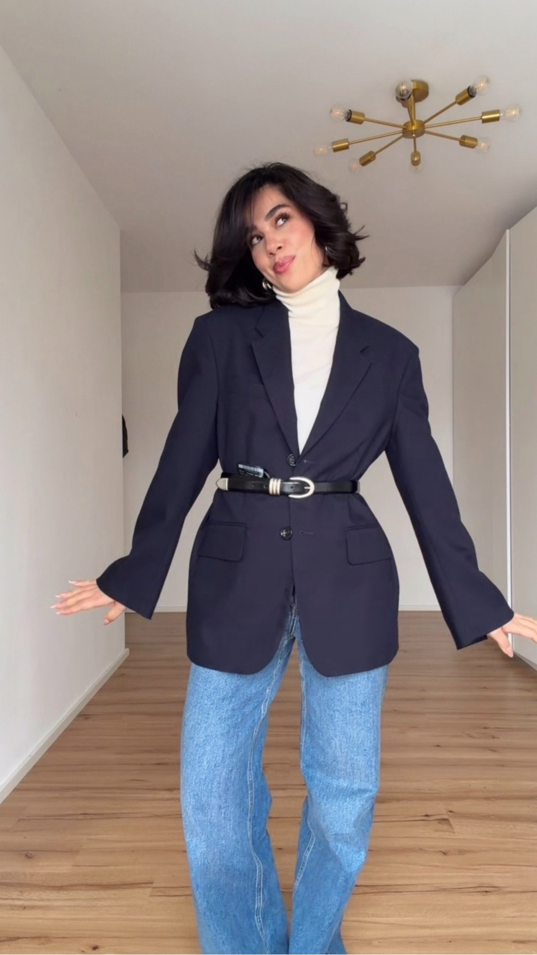 Todays Office Look 🫶🏼🤍✨

#officelooks #blazer #fashion #gdwm #outfit