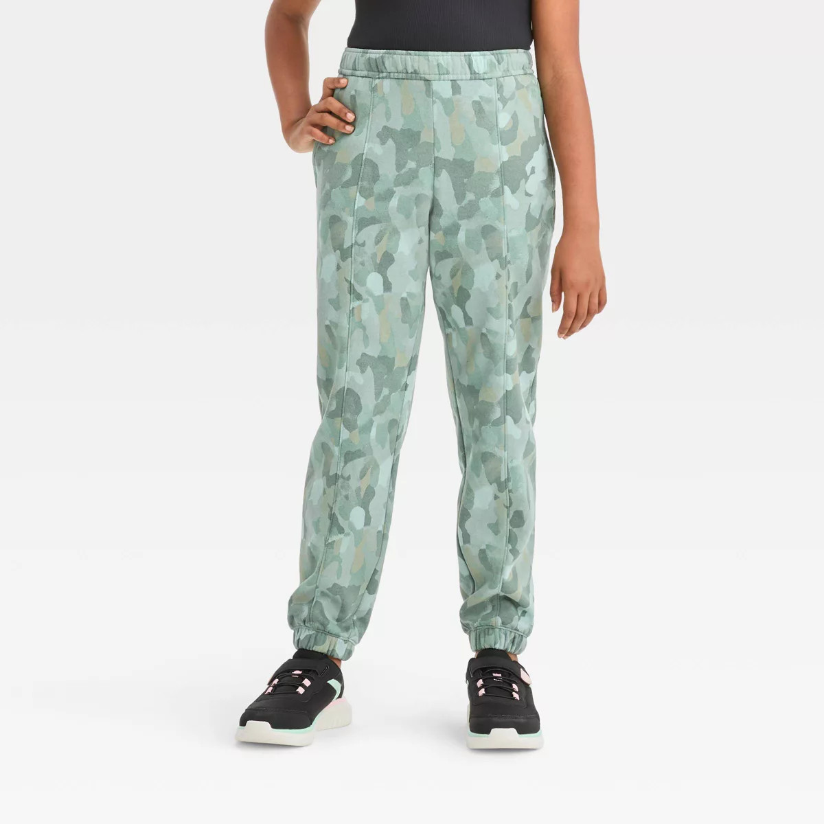 Girls' Fleece Joggers - All in Motion™ | Target