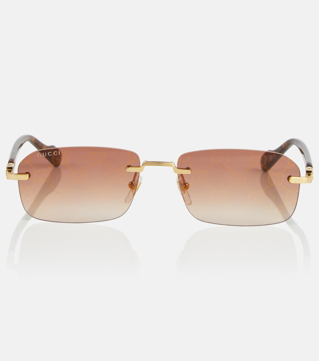 GG rectangular sunglasses | Mytheresa (DACH)