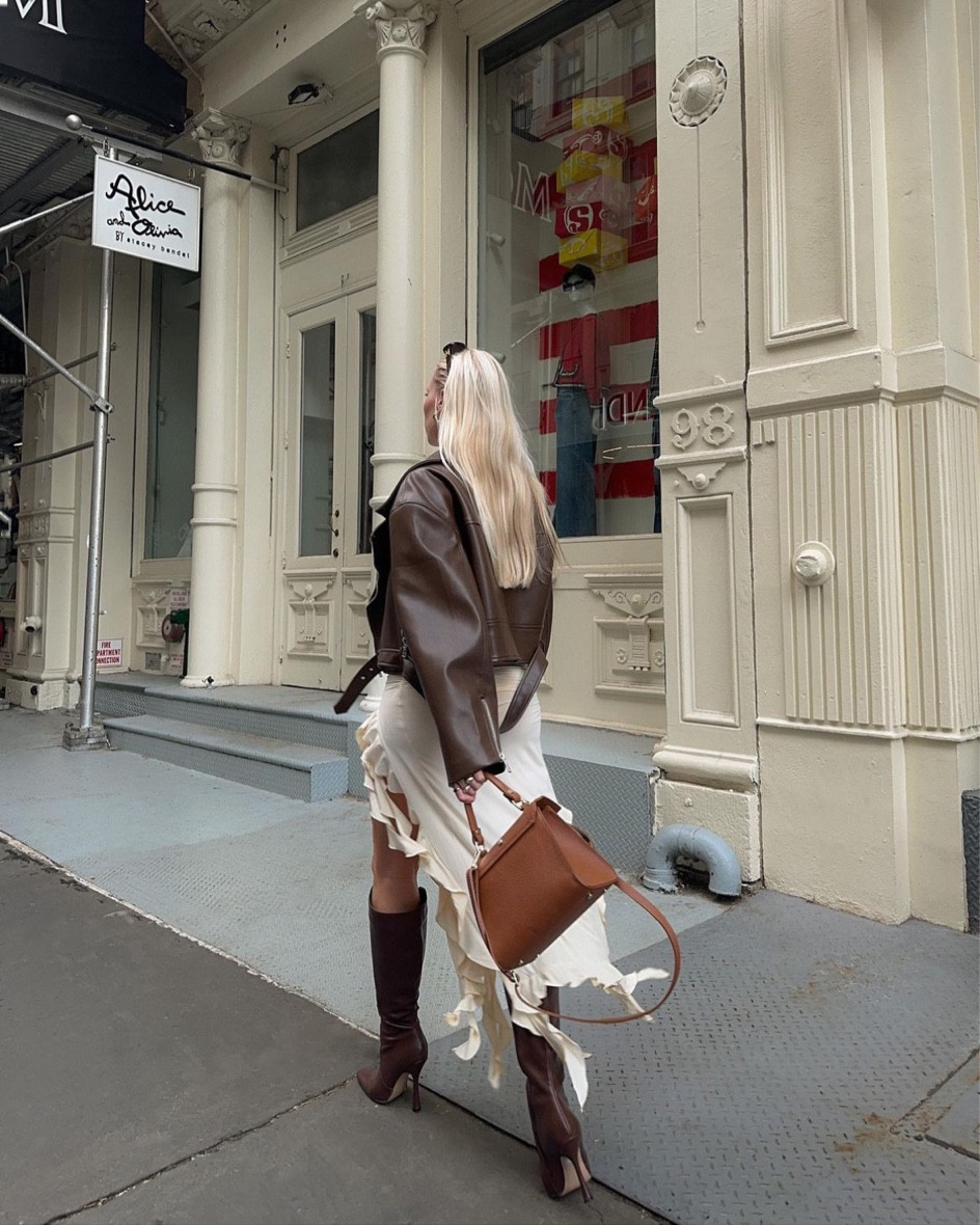NYFW fall fits ✨🥐🤍☁️