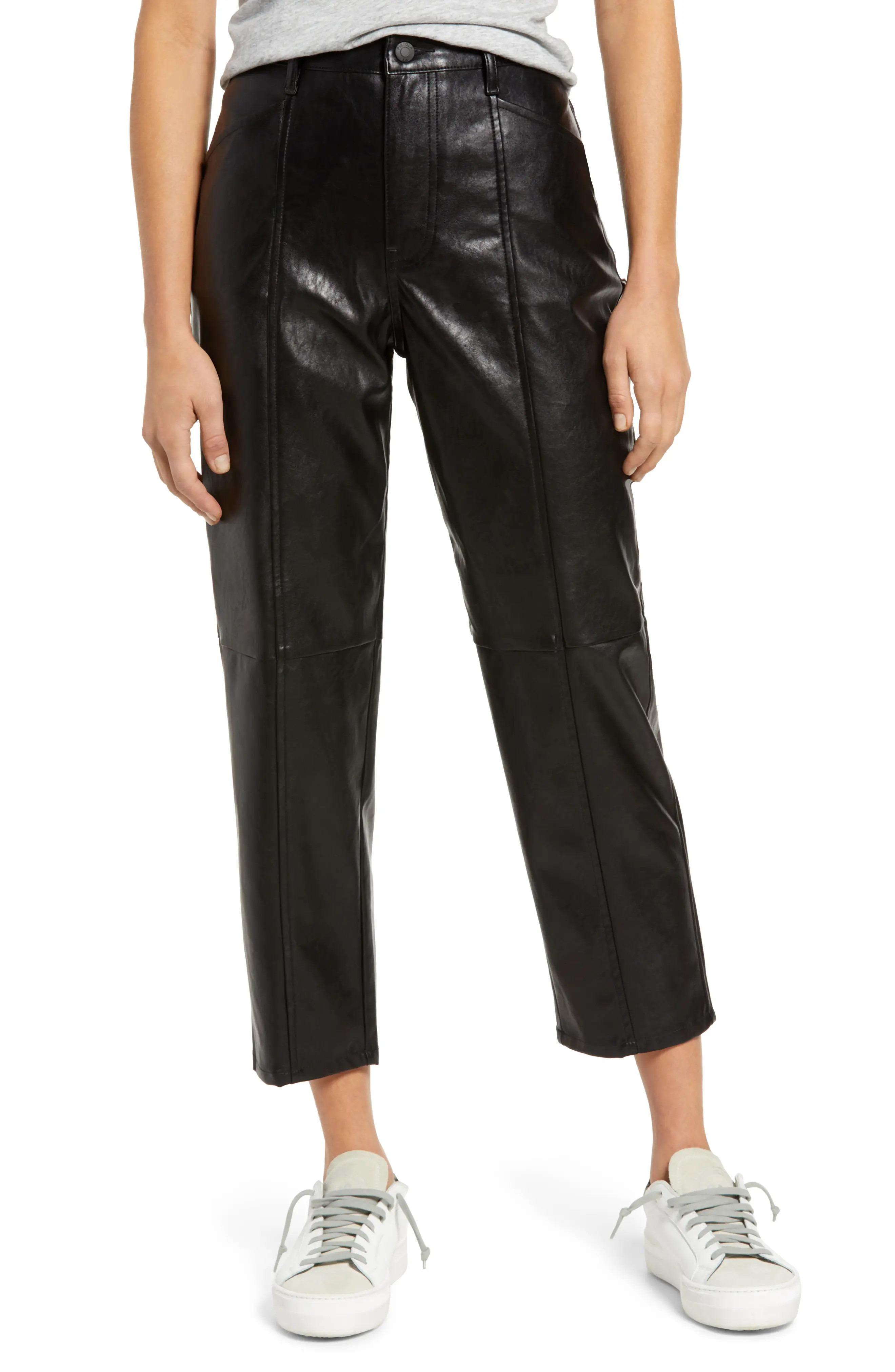 Women's Pistola Tess Faux Leather Pants, Size 30 - Black | Nordstrom