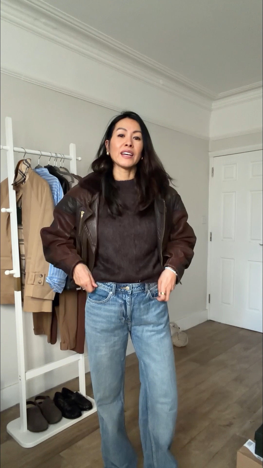 Regular straight leg for jeans in a size 36. Super comfy relaxed fit great with heels and flat for that elevated comfy look. Style Z.03

#LTKjeans #LTKFashionMonth #LTKspring