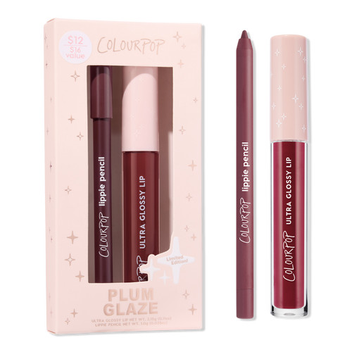 ColourPop Plum Glaze Lip Kit | Ulta