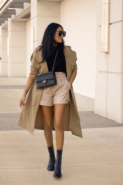 Lexor Camel Trench Coat | J.ING