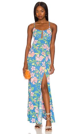 Zandra Maxi Dress in Star Flower | Revolve Clothing (Global)