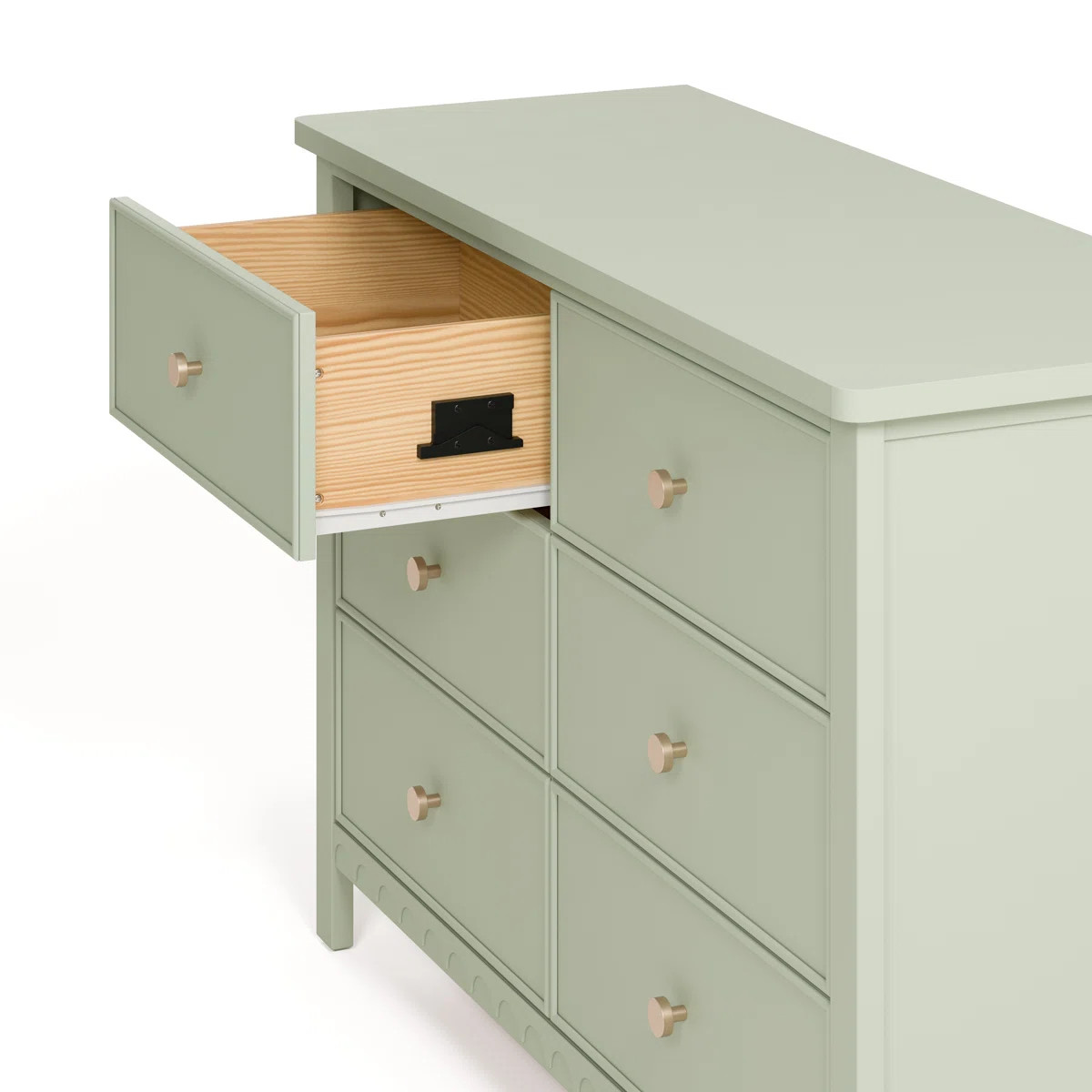 Sasha 6 Drawer Double Dresser | Wayfair North America