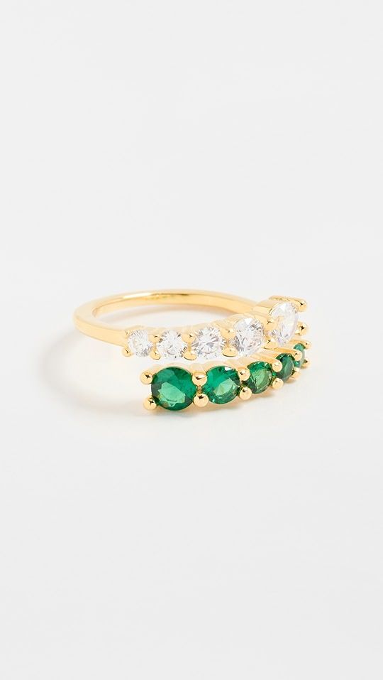 Colored Graduated Wrap Ring | Shopbop