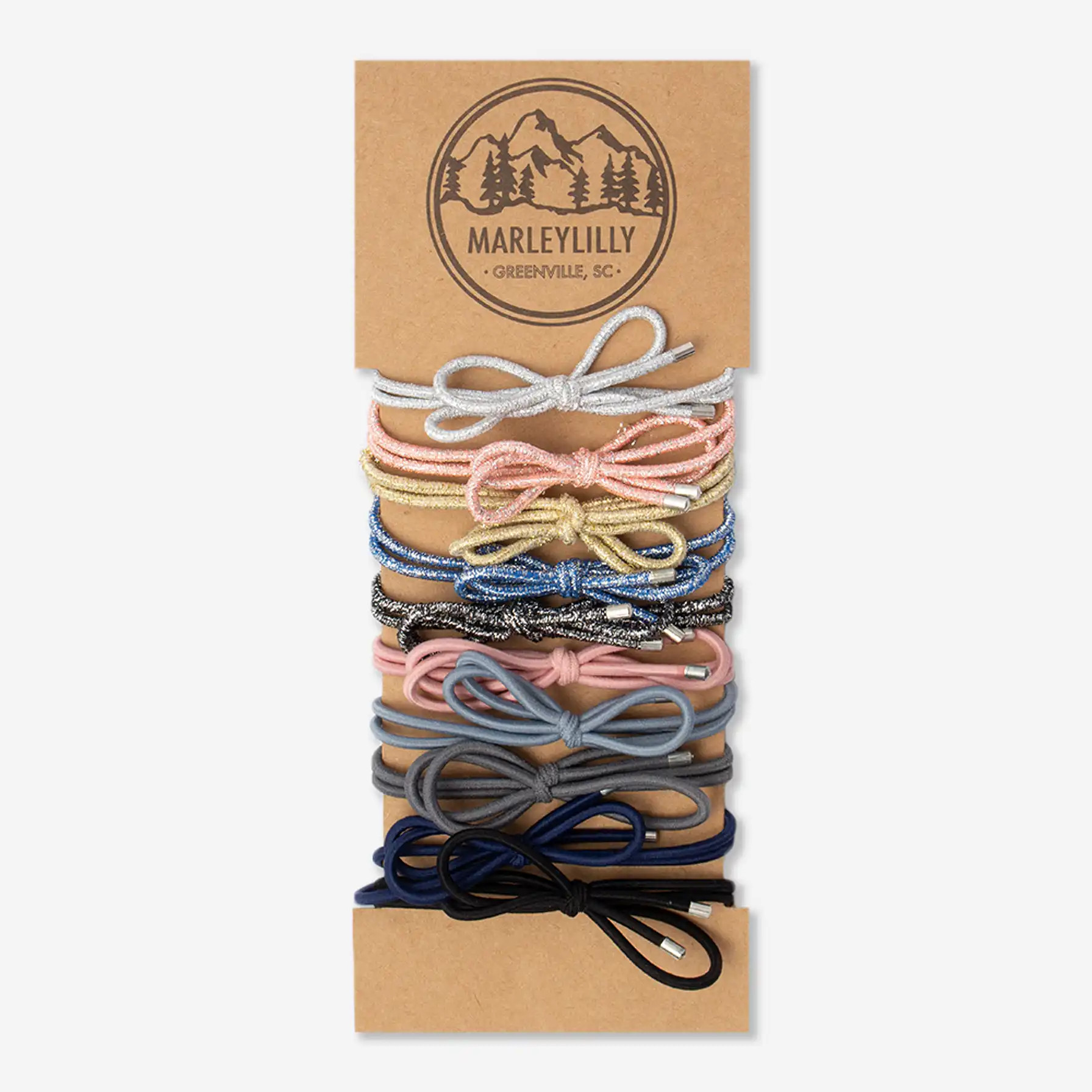 Bow Hair Ties Set | Marleylilly