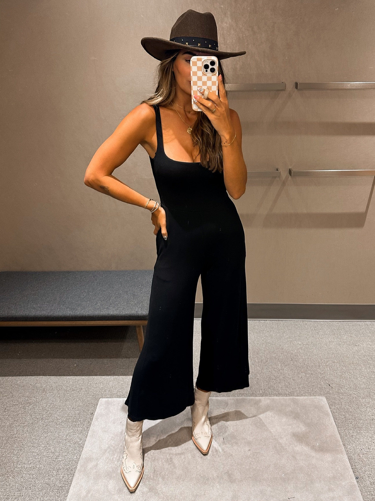 Shop jumpsuit with cowboy boots Outlet