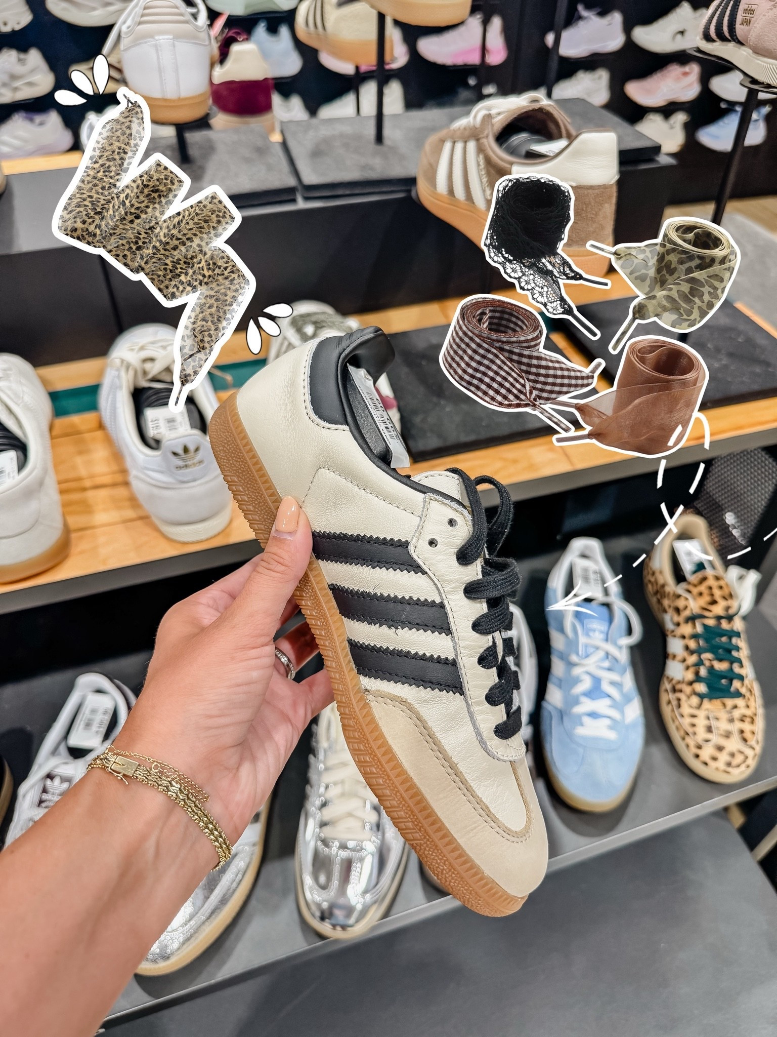 Fall Shoe Crush: Slim Adidas + Mix & Match Organza Laces!! 🍂🤎🙌

#LTKSeasonal #LTKdayinmylife #LTKootd