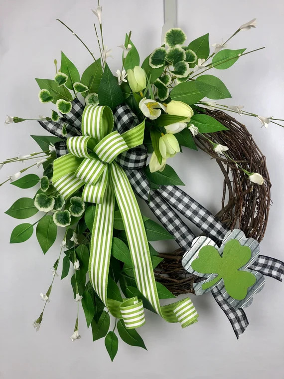 St Patrick's Day Wreath St Patrick's Wreath for Front | Etsy | Etsy (US)