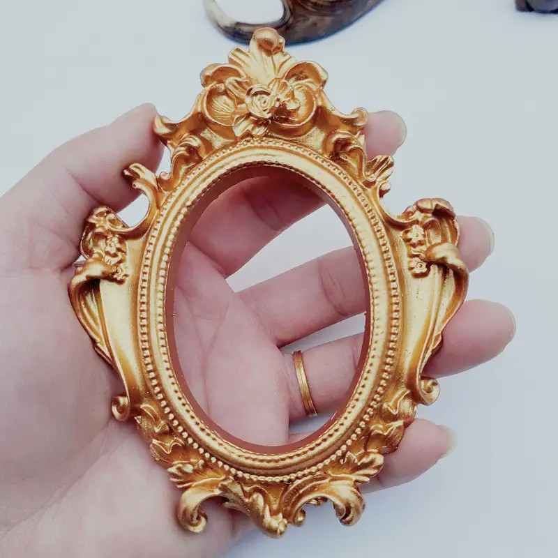 1pc European Style Resin Photo Frame, Exquisite Shape, Suitable For DIY Photo Frame, Handmade Pho... | Temu Affiliate Program