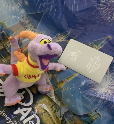 New Disney Parks 2020 Epcot Mini Figment Shoulder Pal Magnet Plush Exclusive WT  | eBay | eBay US