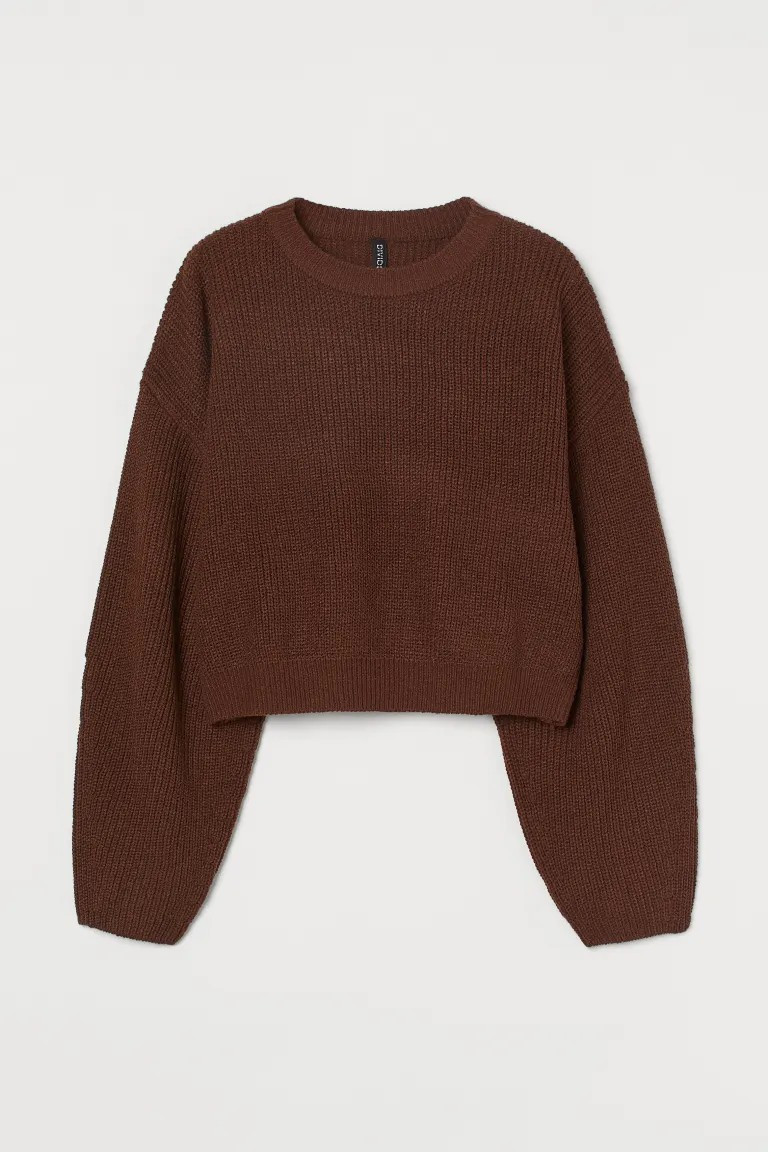 Rib-knit jumper | H&M (UK, MY, IN, SG, PH, TW, HK)