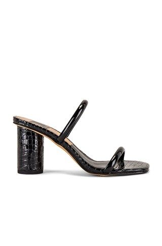 Dolce Vita Noles Patent Sandal in Midnight from Revolve.com | Revolve Clothing (Global)
