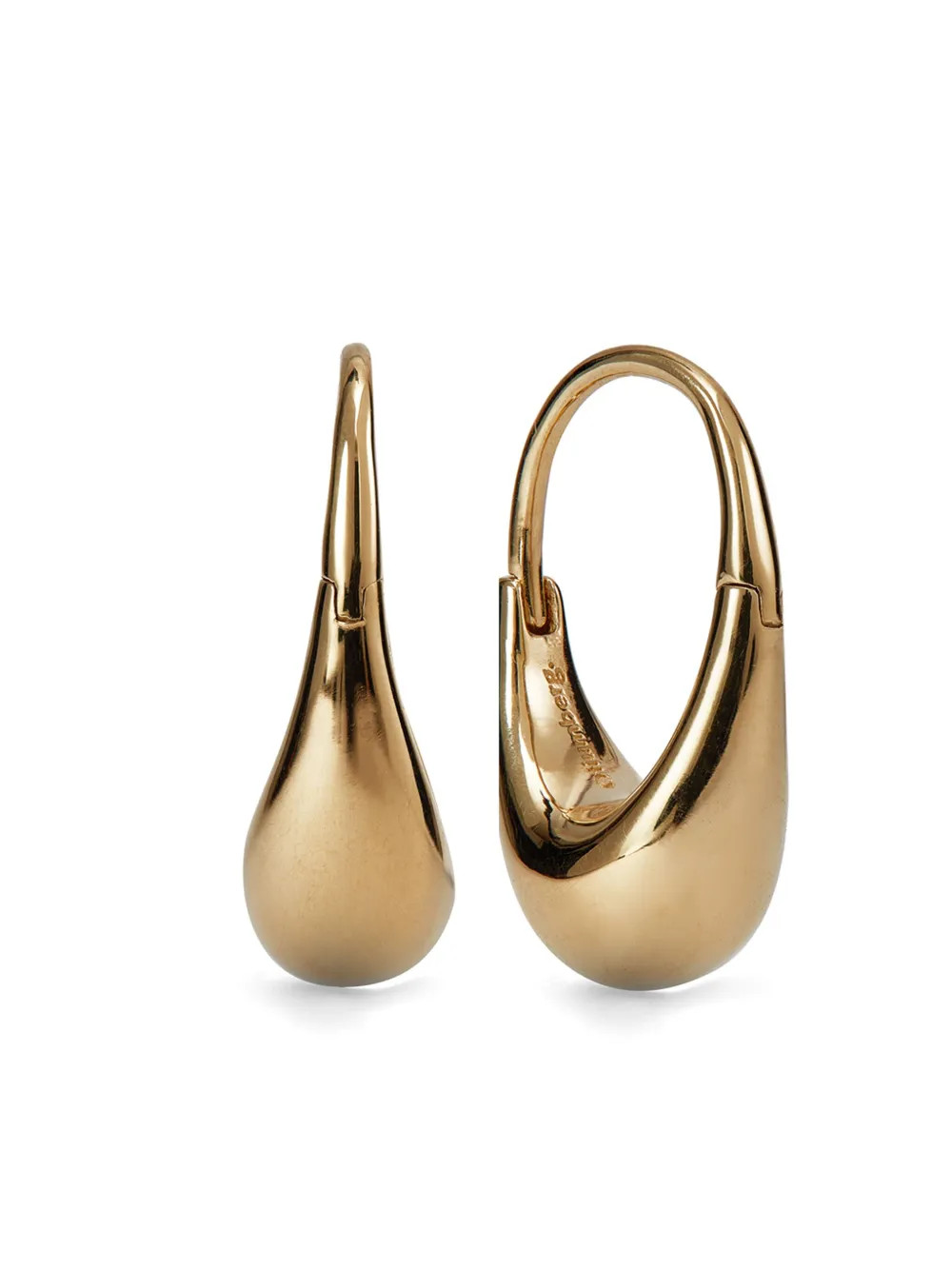 Otiumberg Roscida Drop Hoop Earrings | Gold | FARFETCH | Farfetch Global