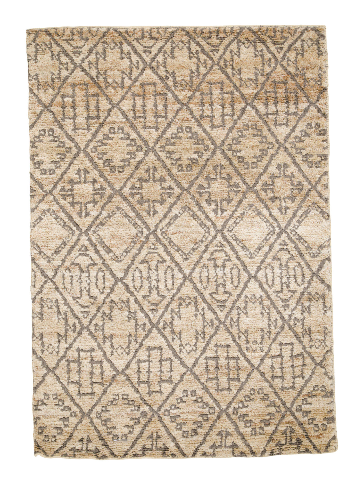 Luxury Handknotted Soft Pile Wool Rug | TJ Maxx