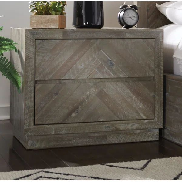 Roberge 2 Drawer Nightstand | Wayfair North America