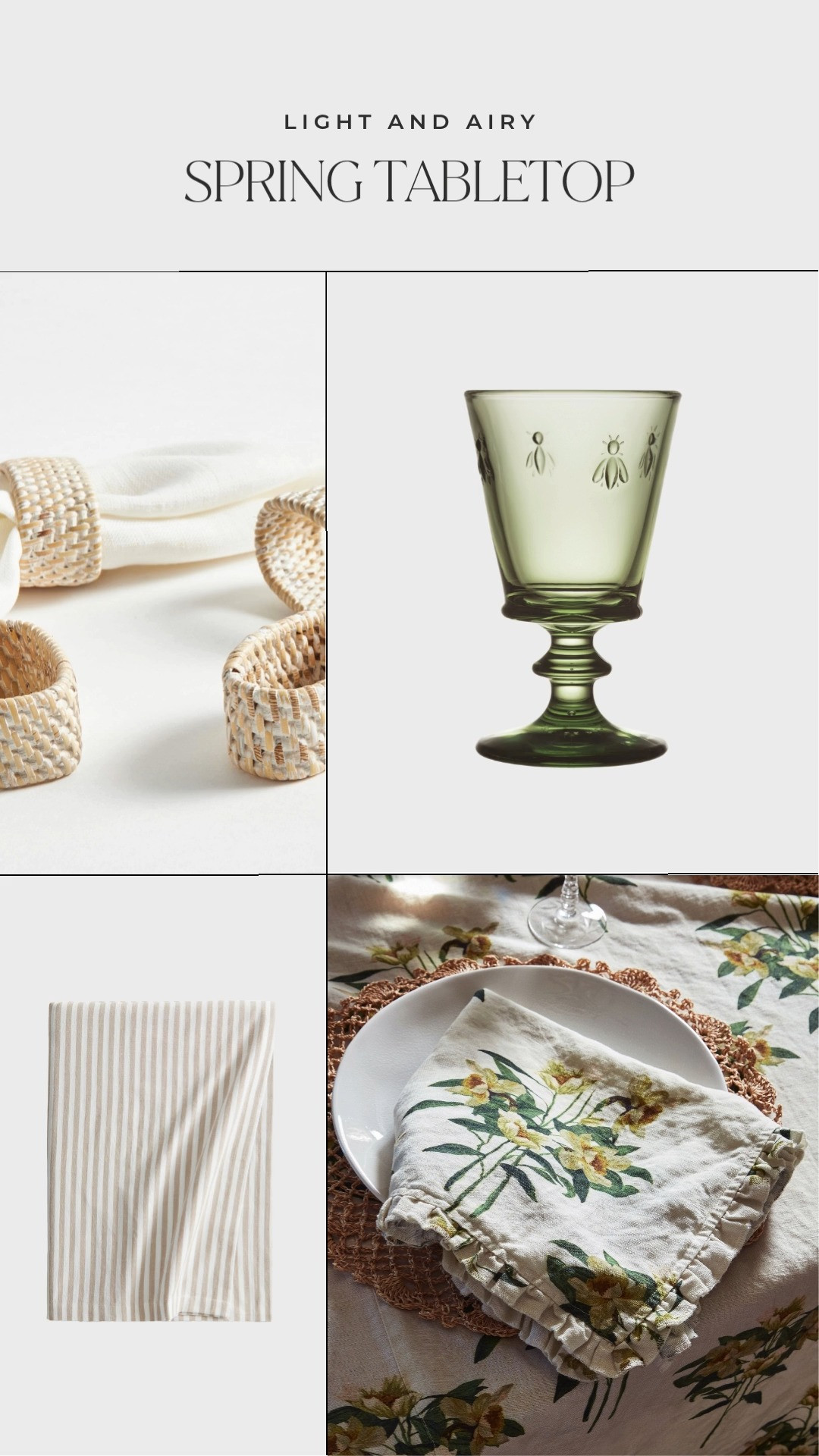 Spring tabletop picks 

 #LTKSeasonal #LTKHome
