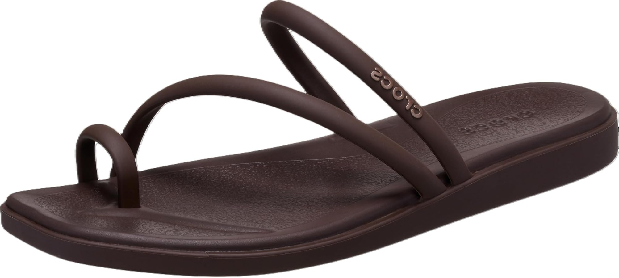 Crocs Women's Miami Toe Loop Sandal Flat | Amazon (US)