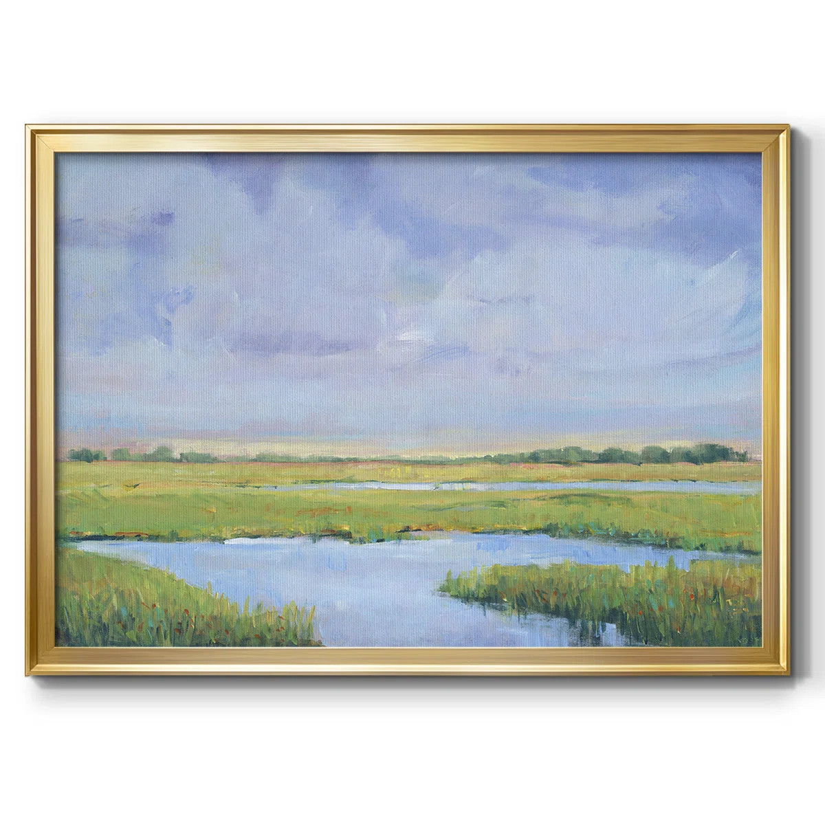 Winston Porter Summer Marsh I Framed On Canvas Print & Reviews | Wayfair | Wayfair North America