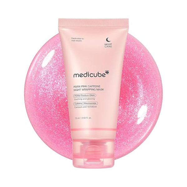 medicube - PDRN Pink Caffeine Night Wrapping Mask - 75ml | Stylevana