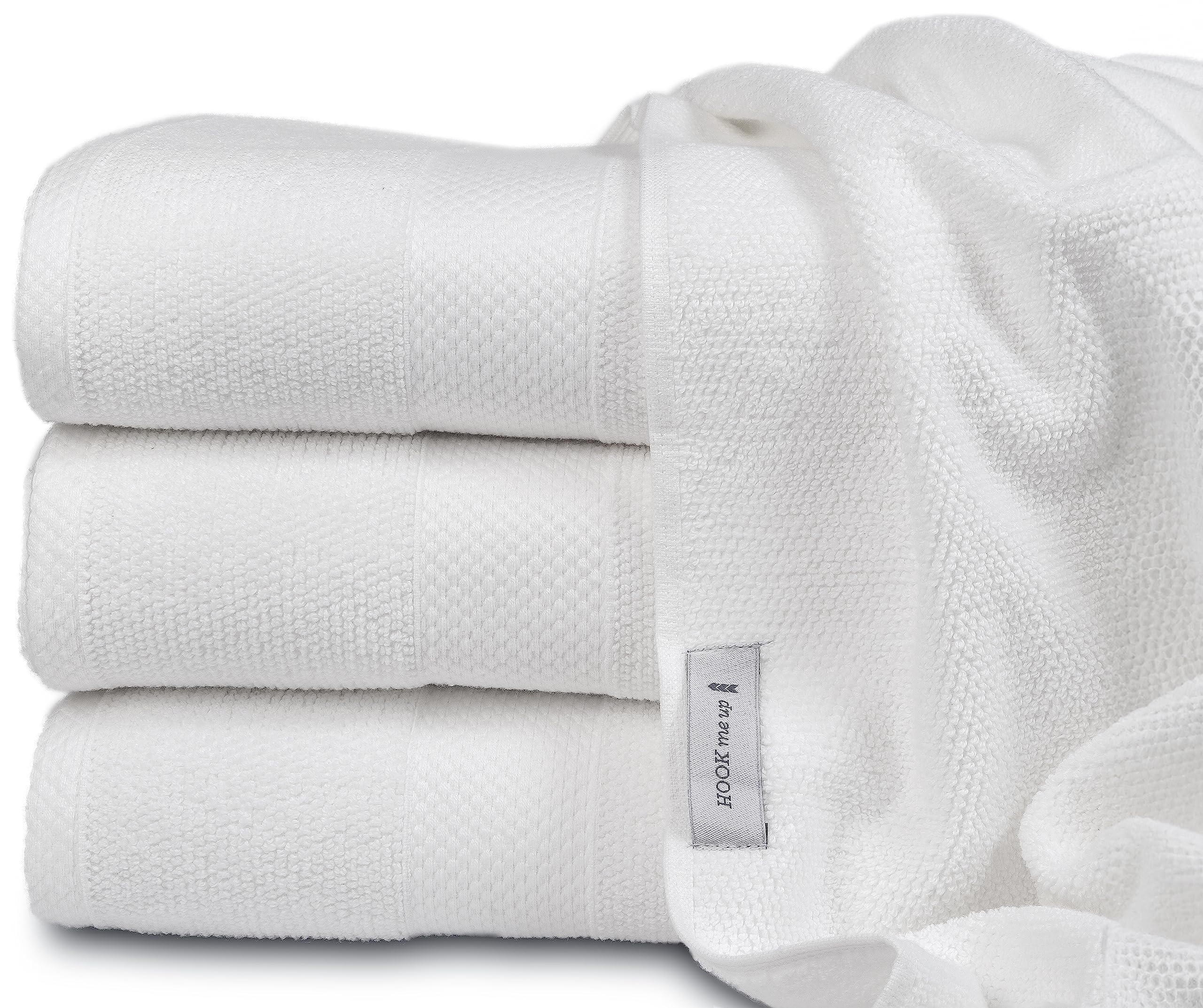 MAURA Premium Bath Towels 100% Cotton 27x54 Ultra Absorbent Quick Dry 4 Pack Soft Terry Bath Towe... | Amazon (US)