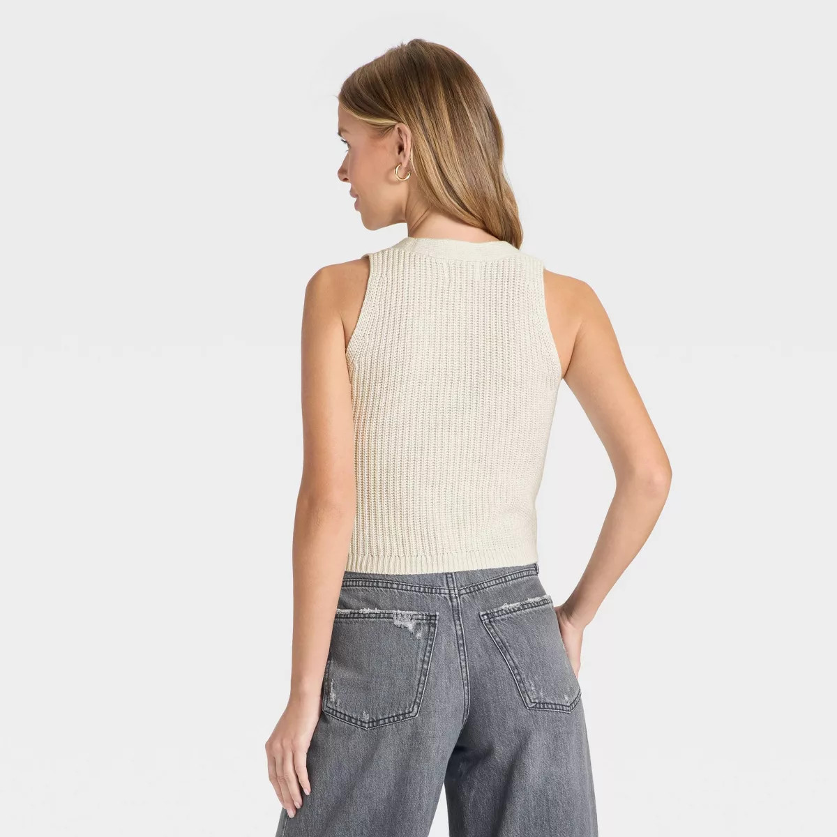 Women's Button-Front Sweater Vest - Universal Thread™ | Target