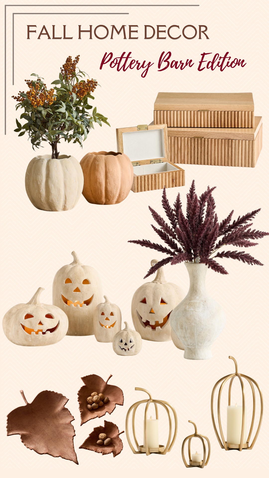 Getting the house ready for fall 🍂 Love these Pottery Barn finds for adding a cozy fall touch.

#FallDecor #PotteryBarn #HomeDecor #FallHome 

 #LTKSeasonal #LTKU #LTKHome