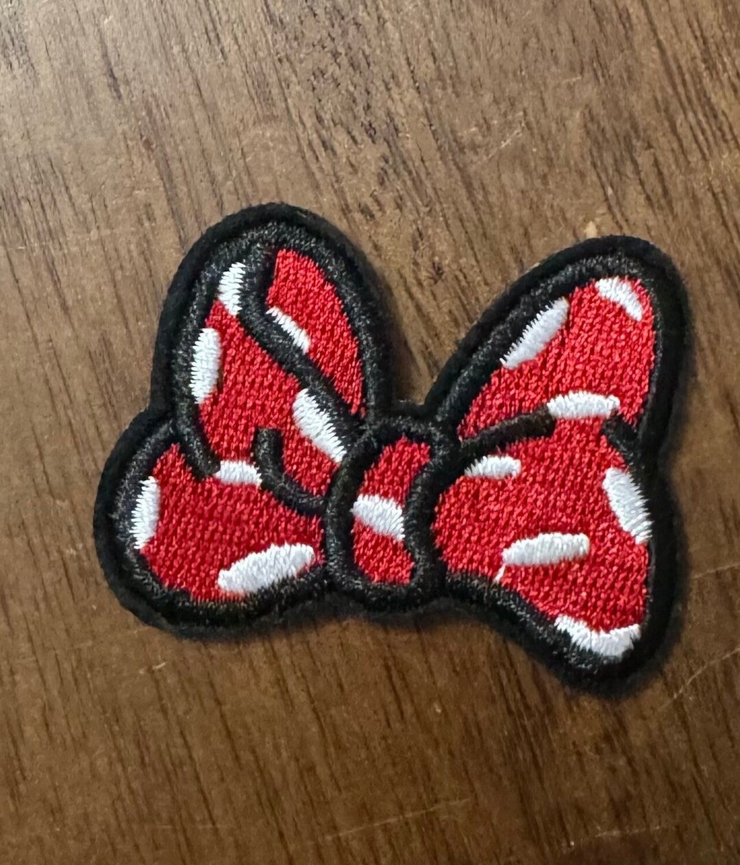 Minnie Mouse Disney Inspired Embroidered Iron on Disney Patch - Etsy | Etsy (US)