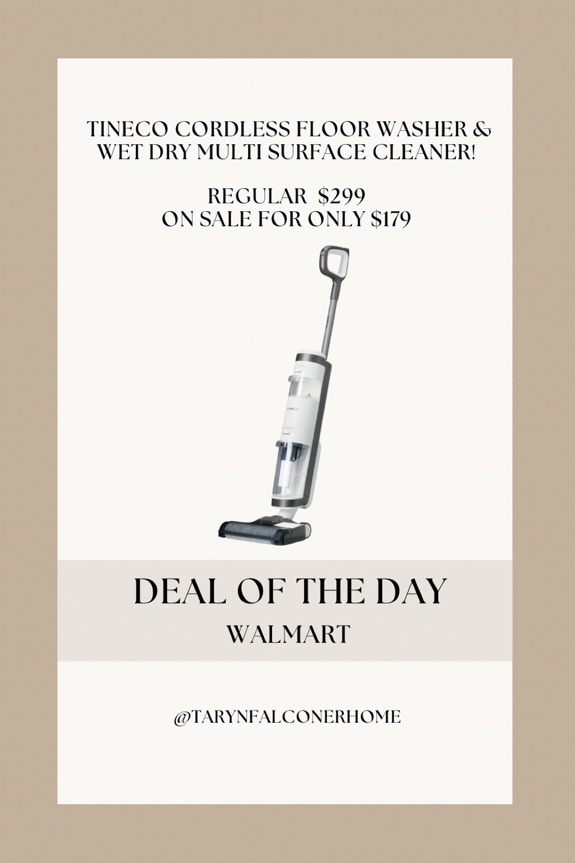 Floor washer & wet dry multi surface cleaner!

#homefind #cleanhome #floorwasher #mop #cleaningtool #sale #cleaningtool #affordable

#LTKsale #LTKhome