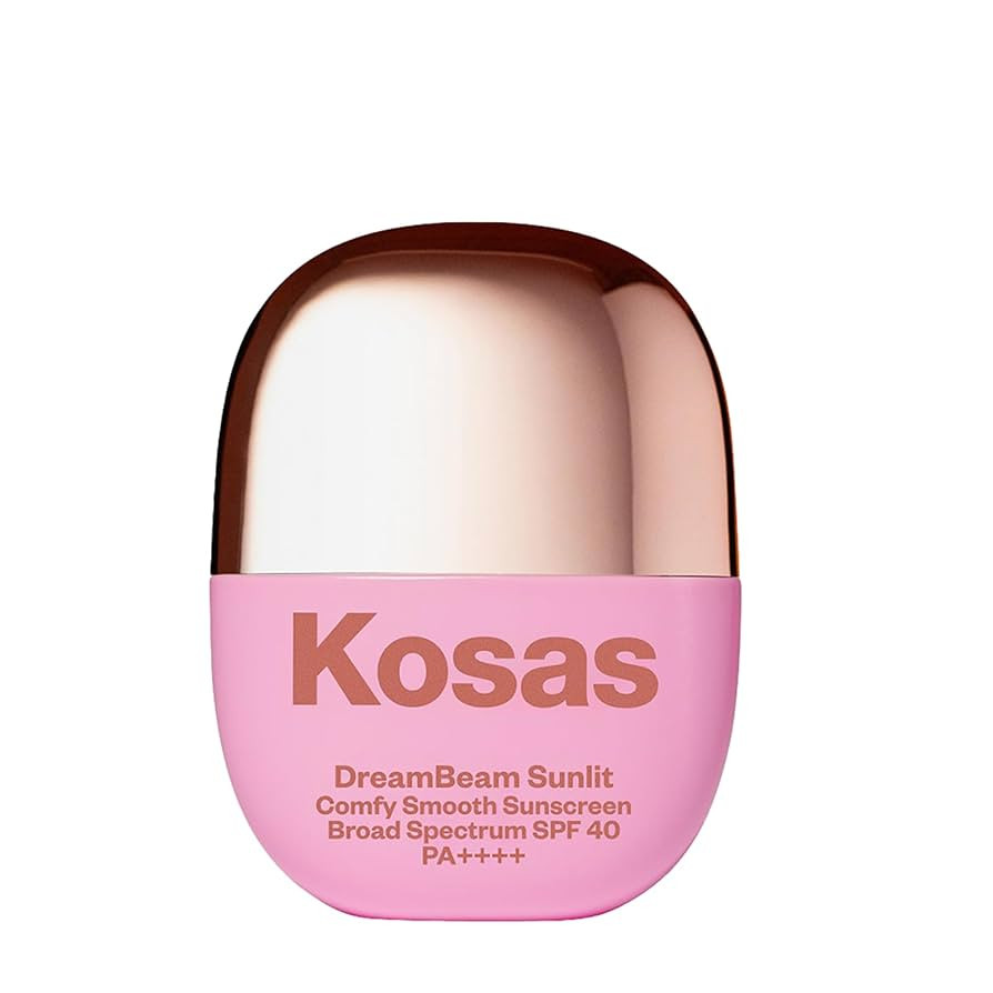 Kosas Mini DreamBeam Water Resistant Sunscreen SPF 40, Travel Size Face Sunscreen - Lightweight M... | Amazon (US)