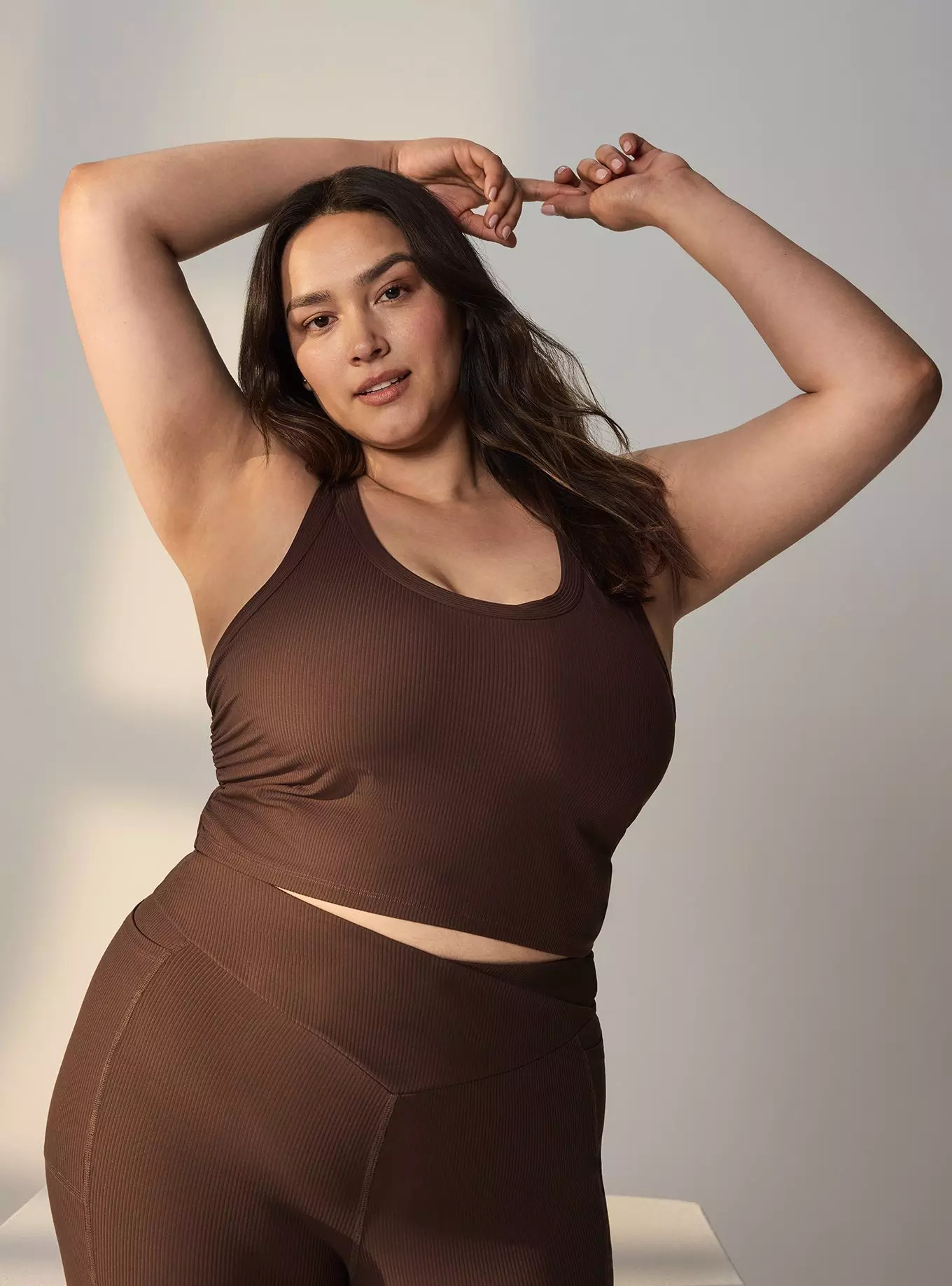 TRU Performance Rib Longline Active Sports Bra | Torrid (US & Canada)