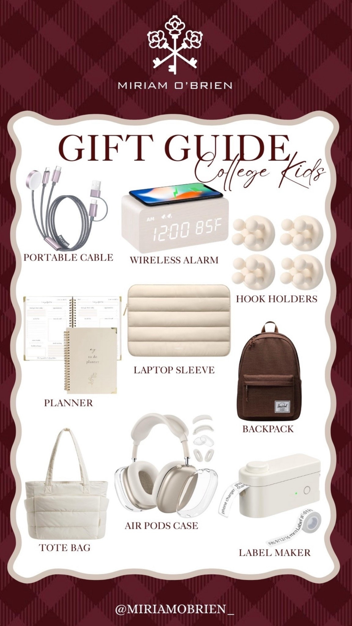 I've rounded up my top gift ideas for college kids. Perfect for dorm life!

Follow me at @miriamobrien_ on IG and TikTok!

#AmazonGiftGuide #AmazonCollegeKids #CollegeGift #GiftGuides

#LTKKids #LTKHoliday #LTKGiftGuide

#LTKGiftGuide #LTKHoliday #LTKKids