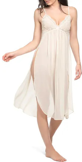 Lace Chiffon Nightgown | Nordstrom Rack