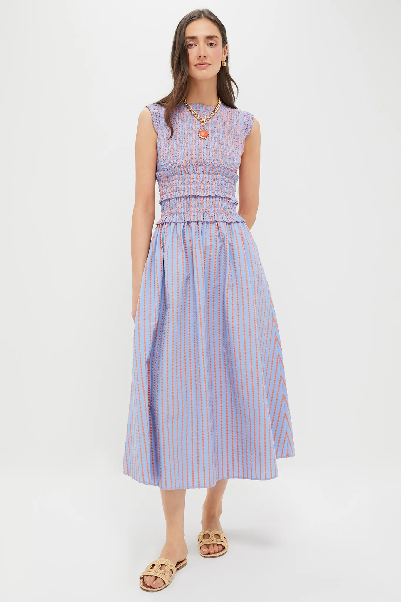 Beach Stripe Louise Dress | Tuckernuck (US)