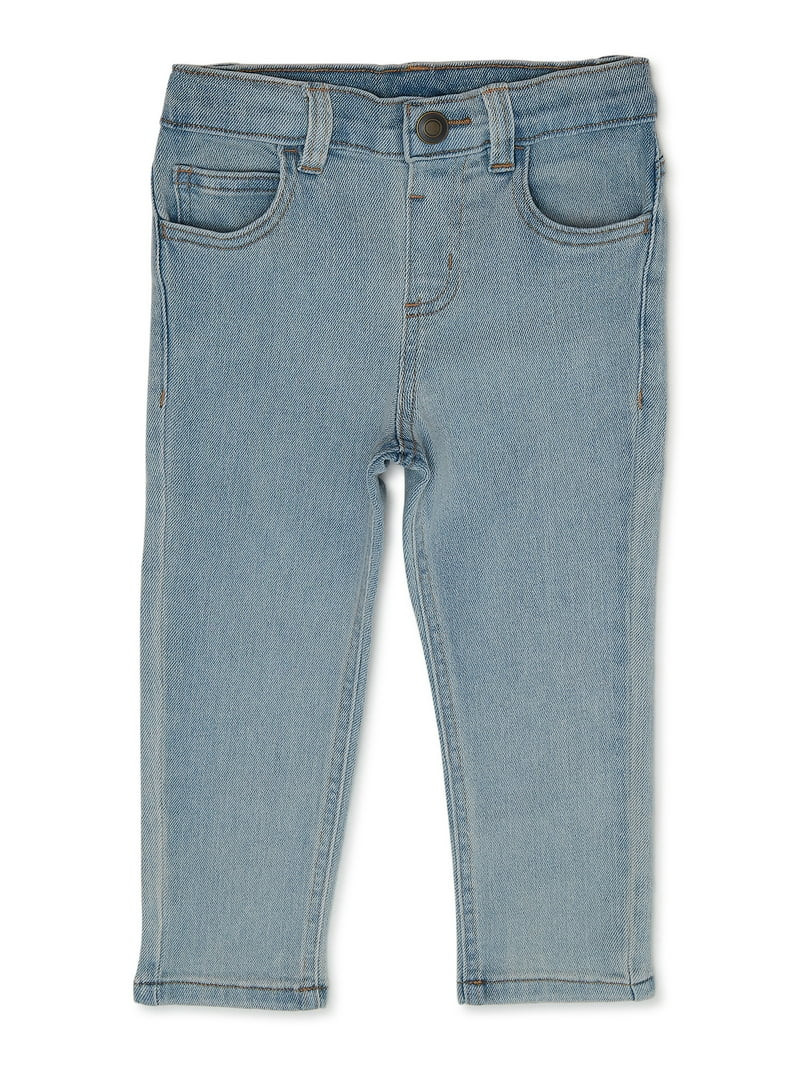 Garanimals Toddler Boy Straight Denim Pants, Sizes 12M-5T | Walmart (US)