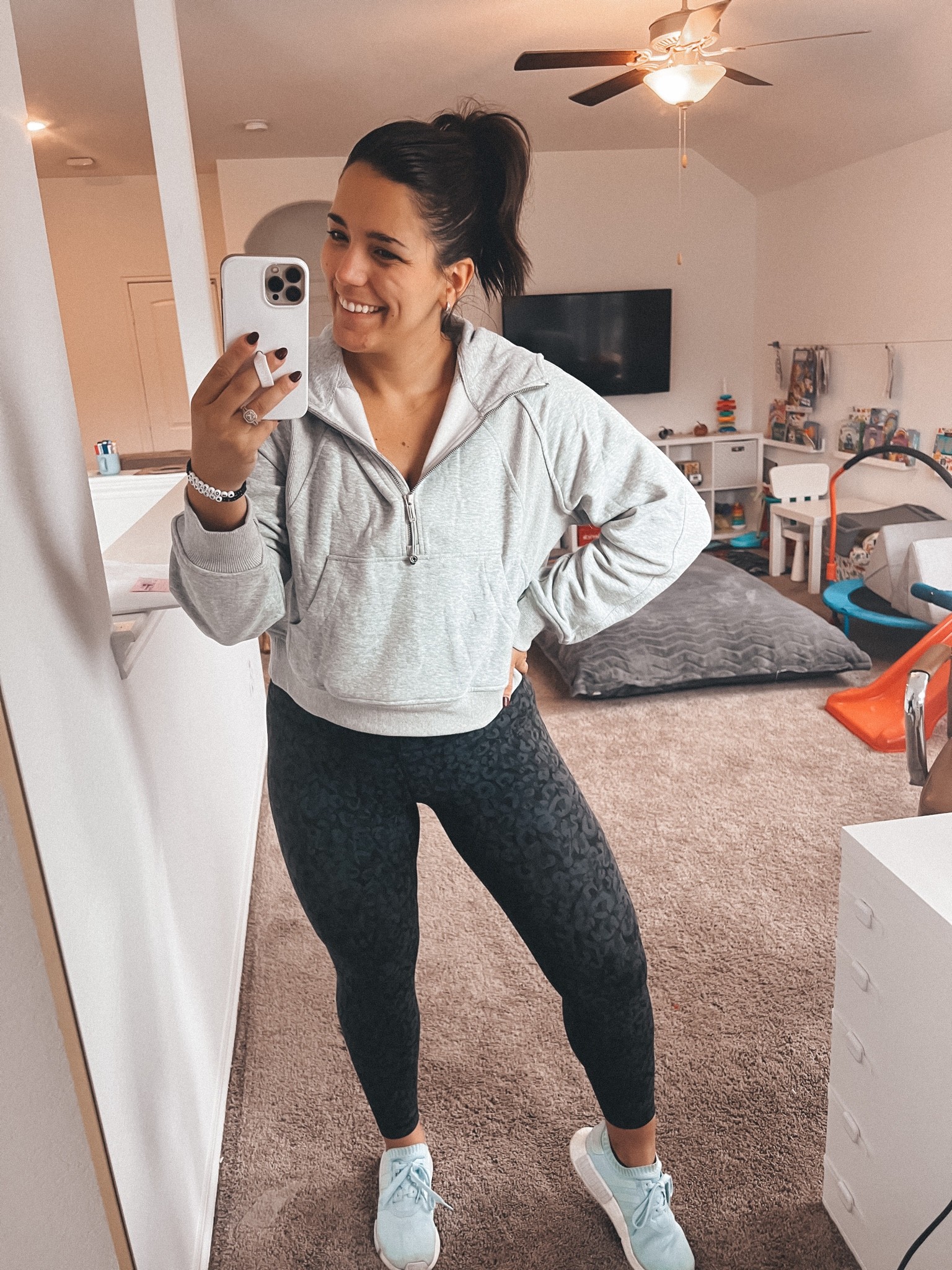 This Lululemon Scuba half zip dupe from amazon is soooo good. 😍💗 

#LTKunder50 #LTKcurves #LTKfit