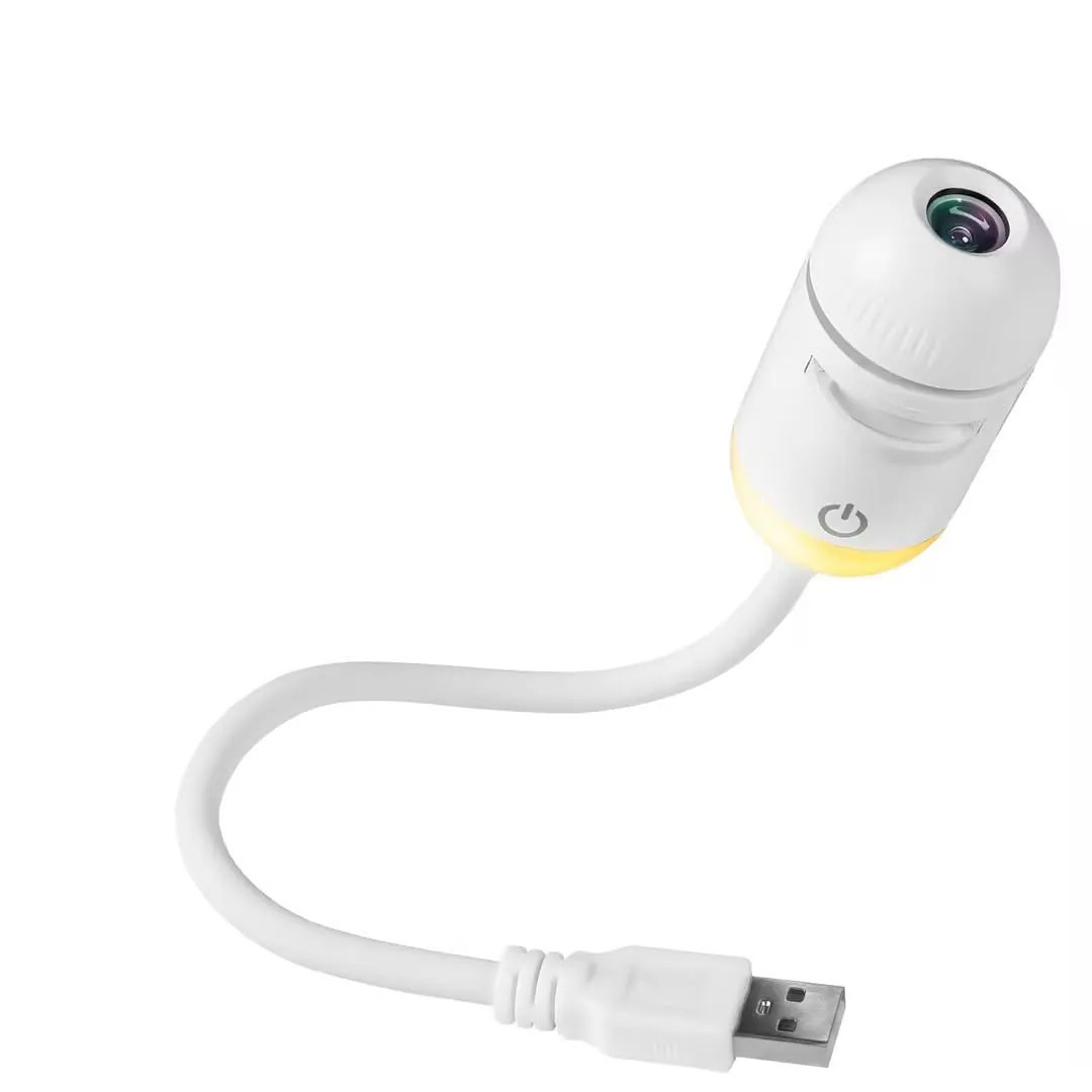 Vrbgify 2-in-1 Galaxy Projector Night Light USB Portable Star Projector with Adjustable Brightness and Flexible Gooseneck for Bedroom Nursery | Lowe's