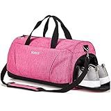 Sports Gym Bag with Shoes Compartment for Women | Amazon (US)