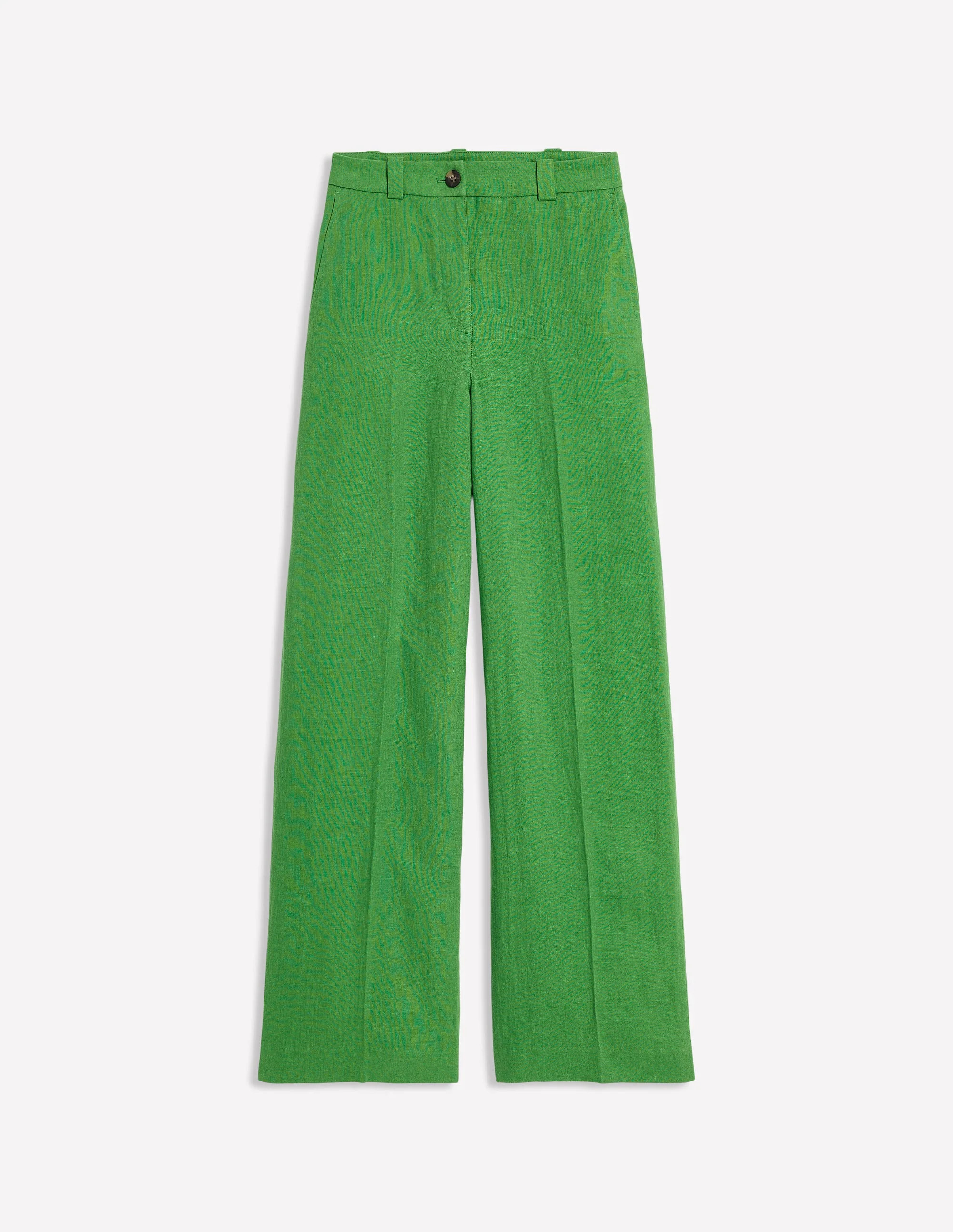 Westbourne Linen Pants-Paradise Green | Boden (US)