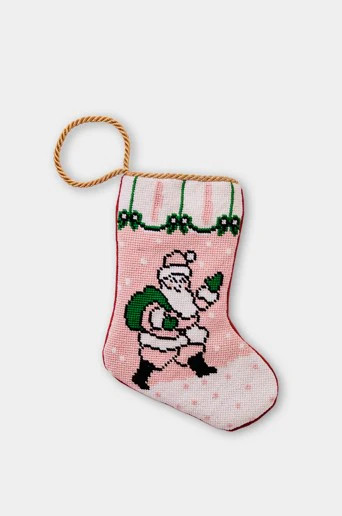 Limited Edition: For Pete’s Sake Pottery- “You Better Not Pout" Santa | Bauble Stockings
