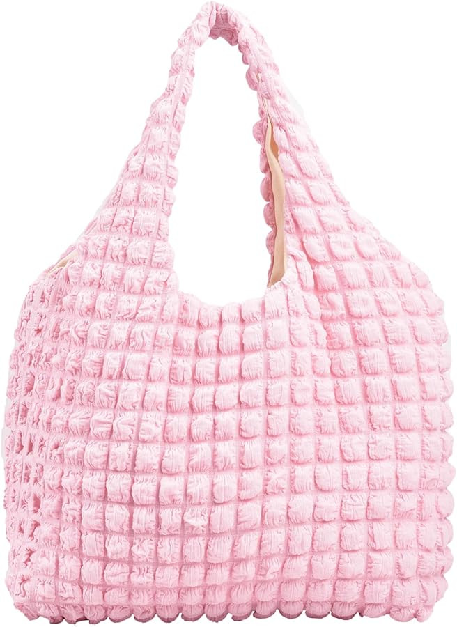 Bubble Large Shoulder Bags for Women Puff Tote Handbag and Purse Cloud Casual Shopping Travel Bag... | Amazon (US)